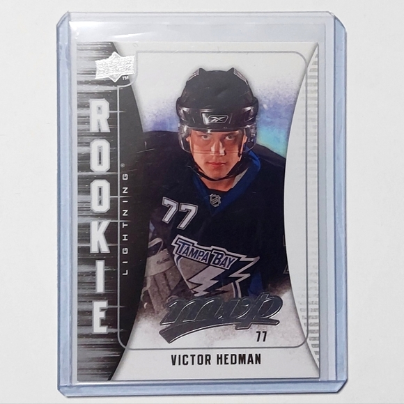MVP Upper Deck Rookie Card Victor Hedman 2009/10 Tampa Bay Lightning - Picture 1 of 2